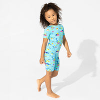 Baby Shark Bamboo Kids Pajama Short Set