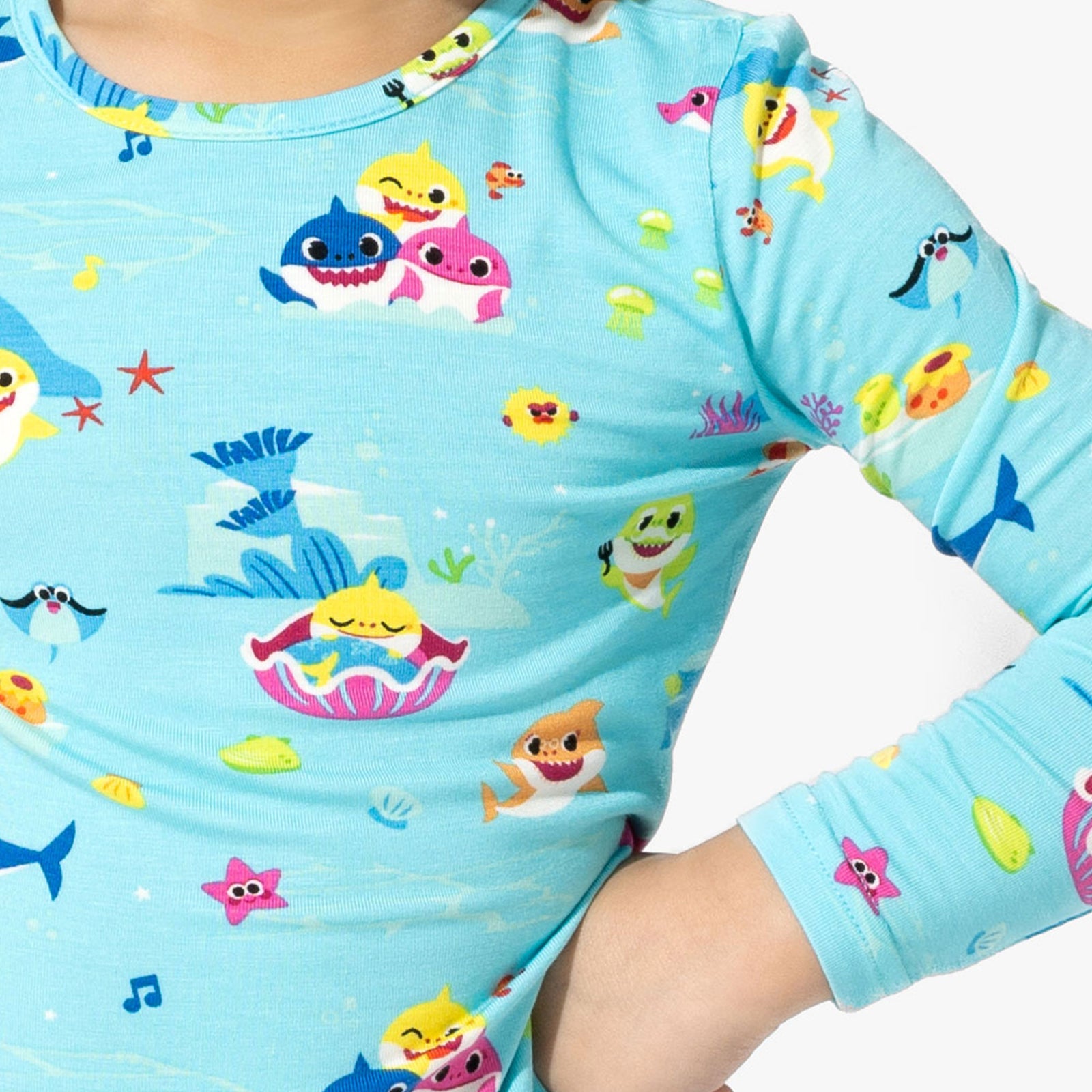Baby Shark Bamboo Kids Pajamas
