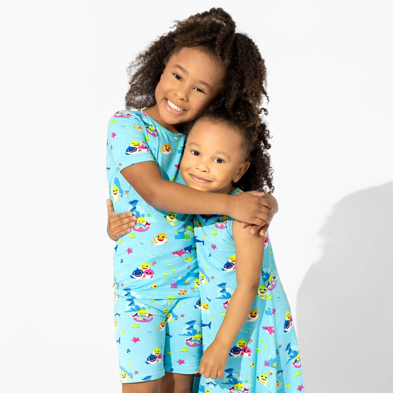 Baby Shark Bamboo Girls' Sleeveless Dress