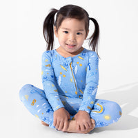 Baby Shark Surf Bamboo Convertible Footie