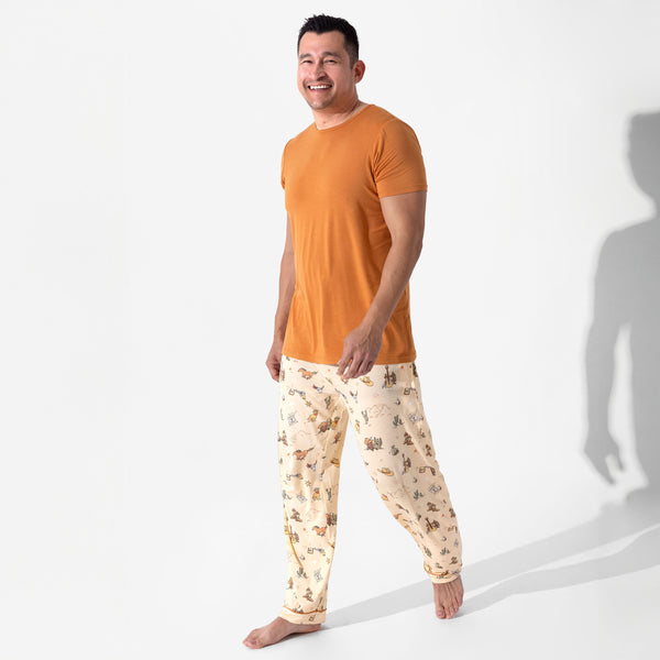 Cowboy Bamboo Men's Pajama Set