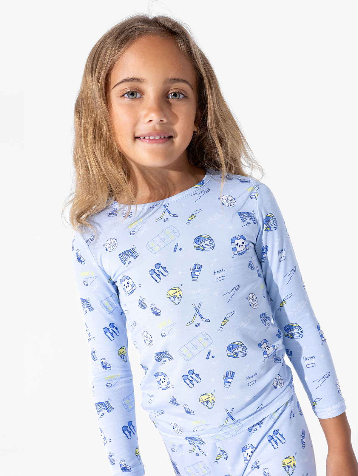 Hockey Bamboo Kids Pajamas