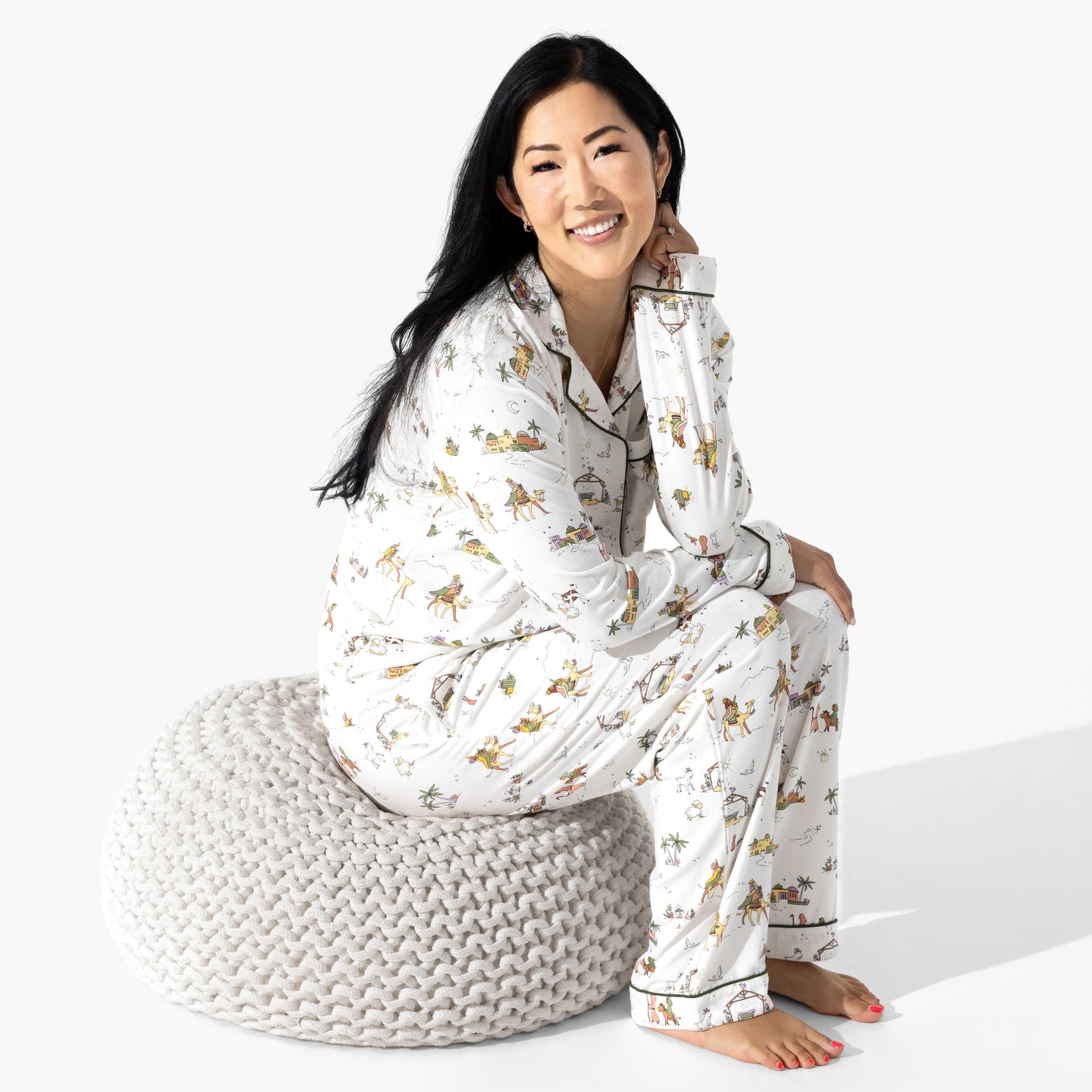 Holy Night Bamboo Women's Pajama Set