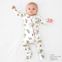 If You Give A Mouse A Cookie Christmas Bamboo Convertible Footie