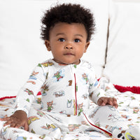 If You Give A Mouse A Cookie Christmas Bamboo Convertible Footie