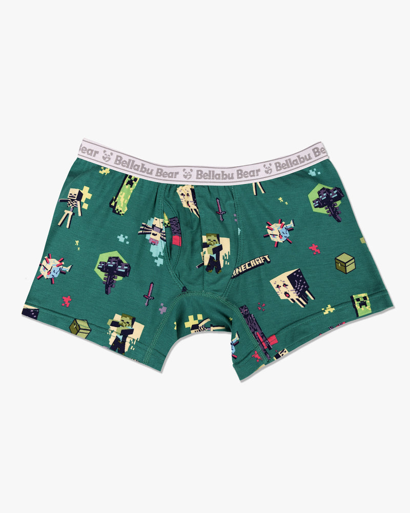 Minecraft: Chicken Jockey Bamboo Boys' Boxer Brief 3-Pack