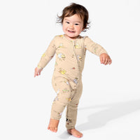 Foodie Cats Bamboo Convertible Footie