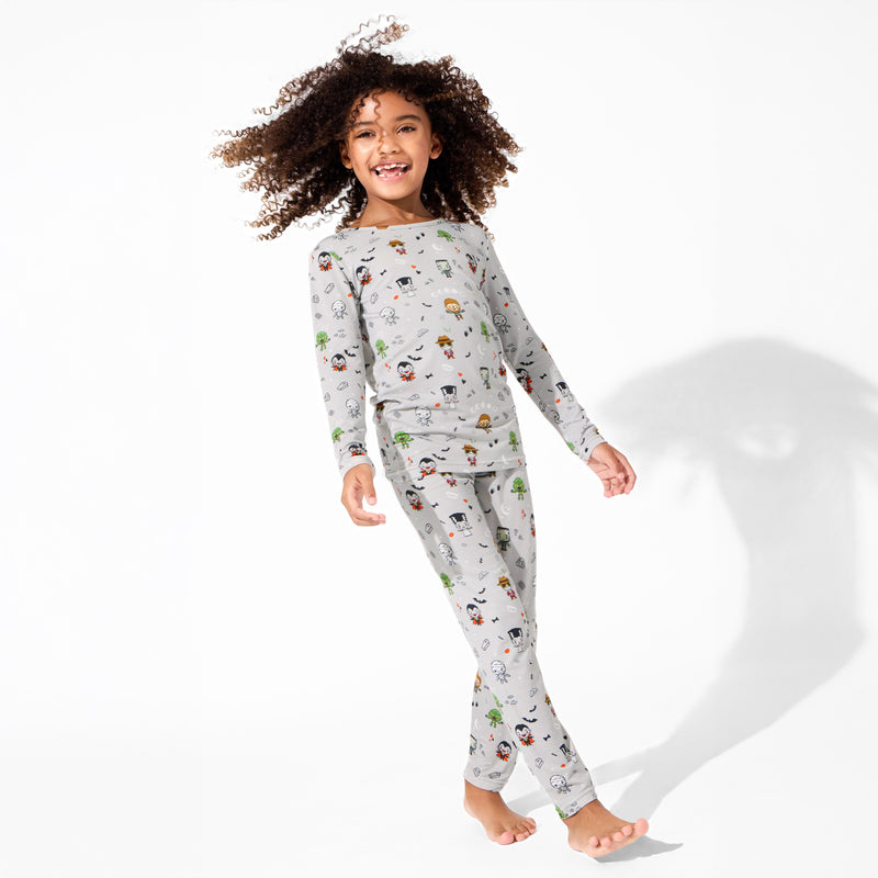 Little Monsters Bamboo Kids Pajamas