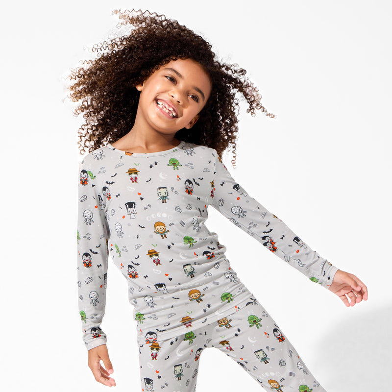 Little Monsters Bamboo Kids Pajamas