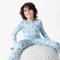 Sloth Pajama Party Bamboo Kids Pajamas