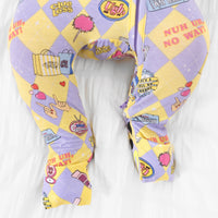 Clueless As If! Bamboo Convertible Footie