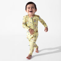 Teddy Bear Picnic Bamboo Convertible Footie