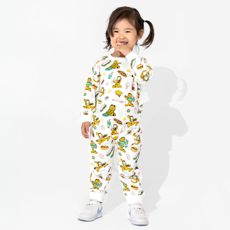 Garfield: Snack Attack Bamboo Terry Daywear Romper