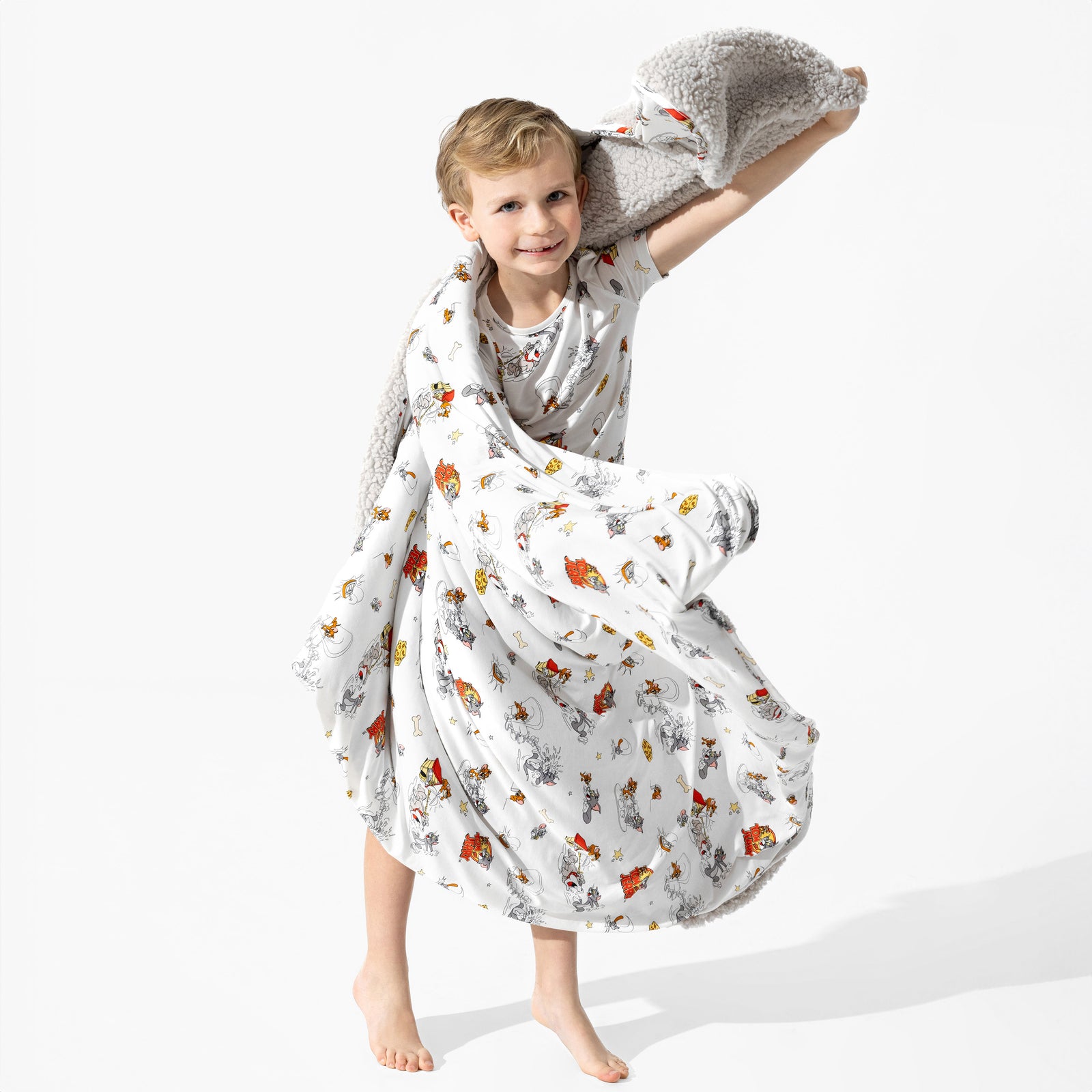 Tom & Jerry: Classic Bamboo Sherpa Blanket