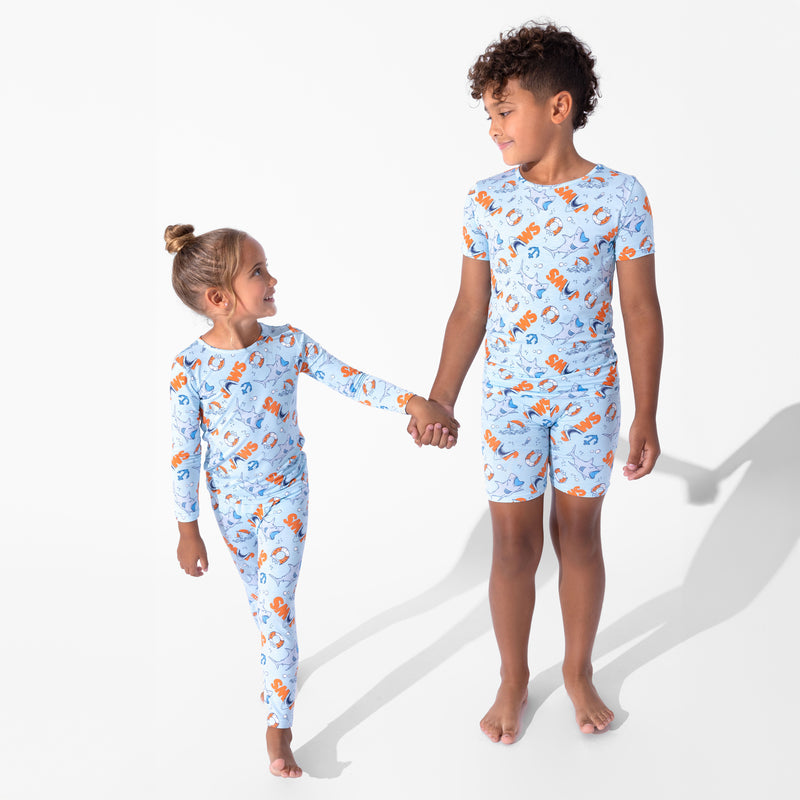 JAWS Bamboo Kids Pajama Short Set