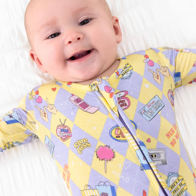 Clueless As If! Bamboo Convertible Footie