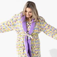 Clueless As If! Bamboo Sherpa Bathrobe