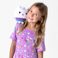Gabby's Dollhouse: Sweet Treats Bamboo Girls' Short Sleeve Dress