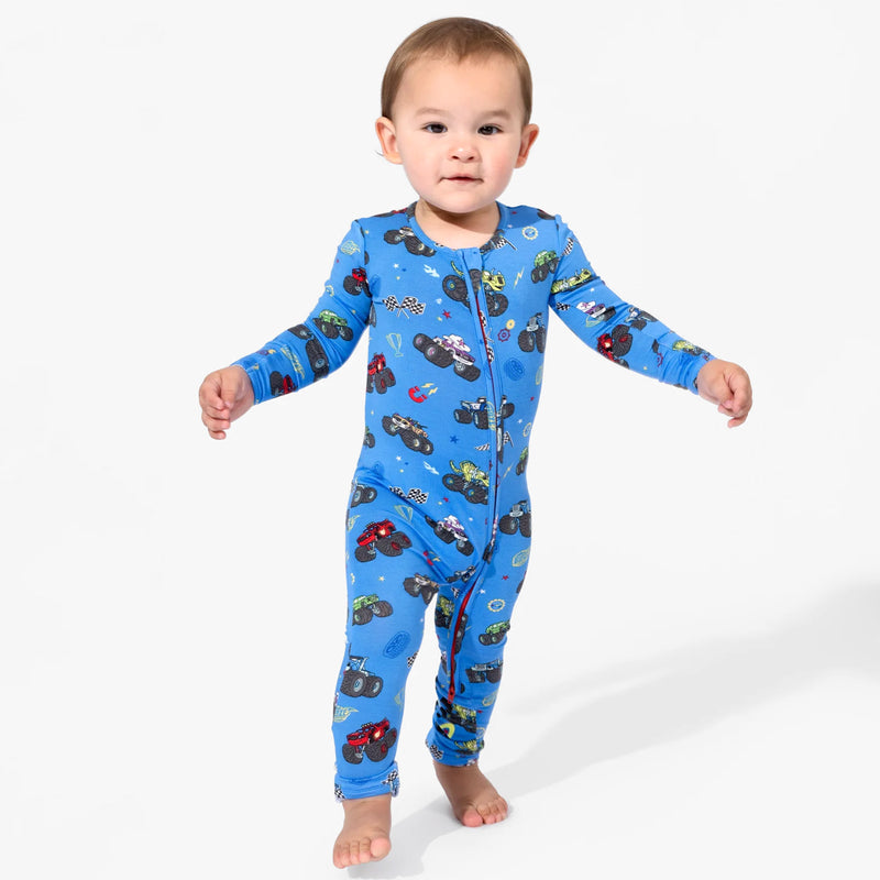 Blaze and the Monster Machines Bamboo Convertible Footie