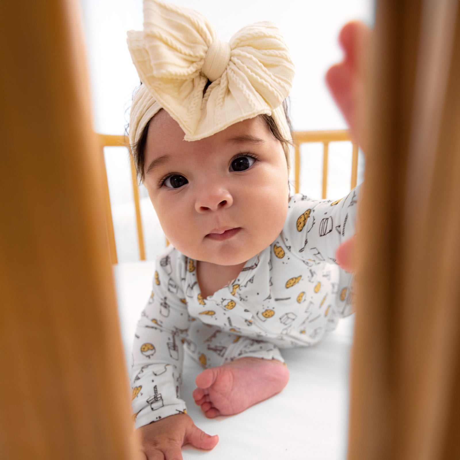 Milk and Cookies Bamboo Convertible Footie