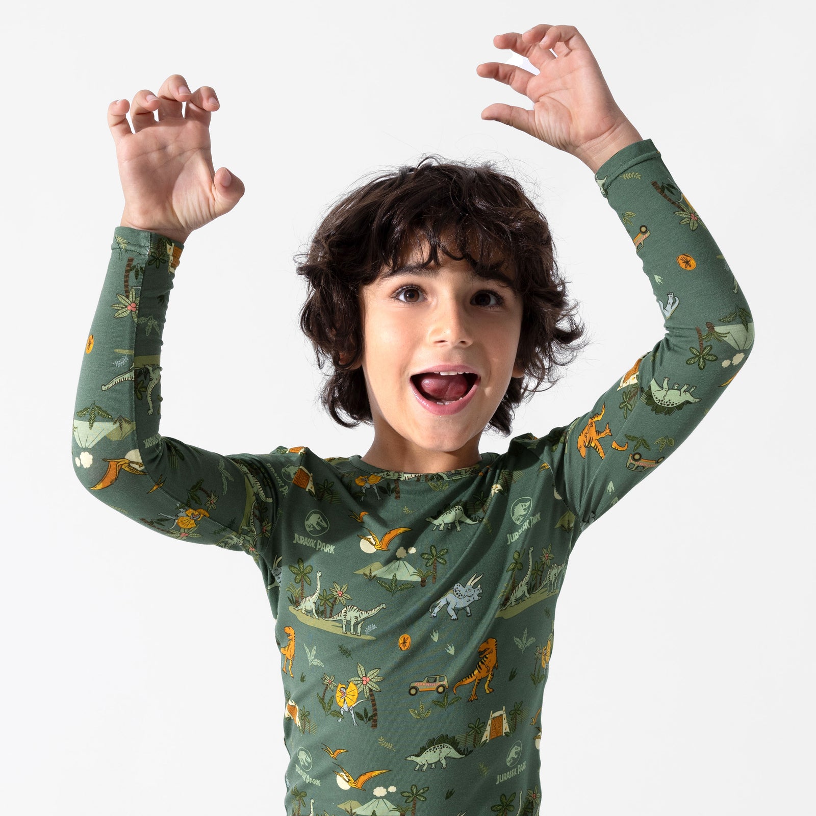 Jurassic Park: Safari Bamboo Kids Pajamas
