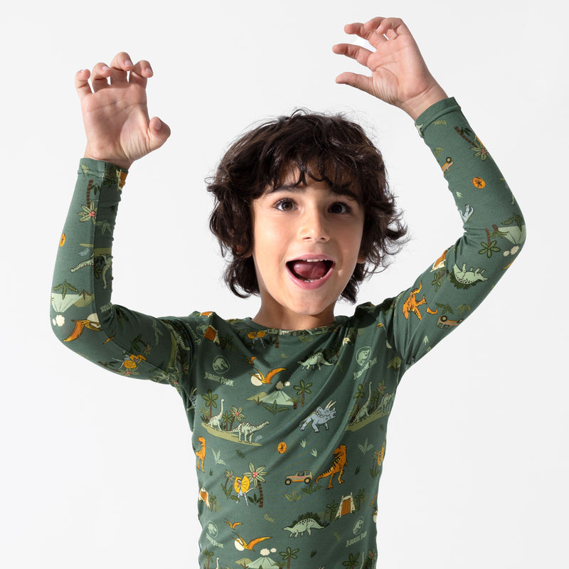 Jurassic Park: Safari Bamboo Kids Pajamas