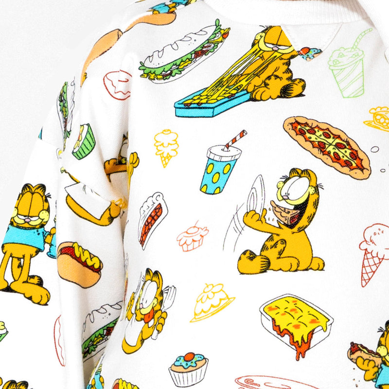 Garfield: Snack Attack Bamboo Terry Daywear Romper