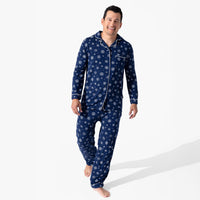 Snowflake Bamboo Men's Pajama Set