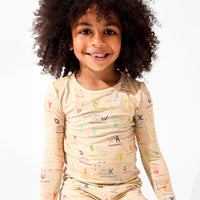 Dino ABC Bamboo Kids Pajamas