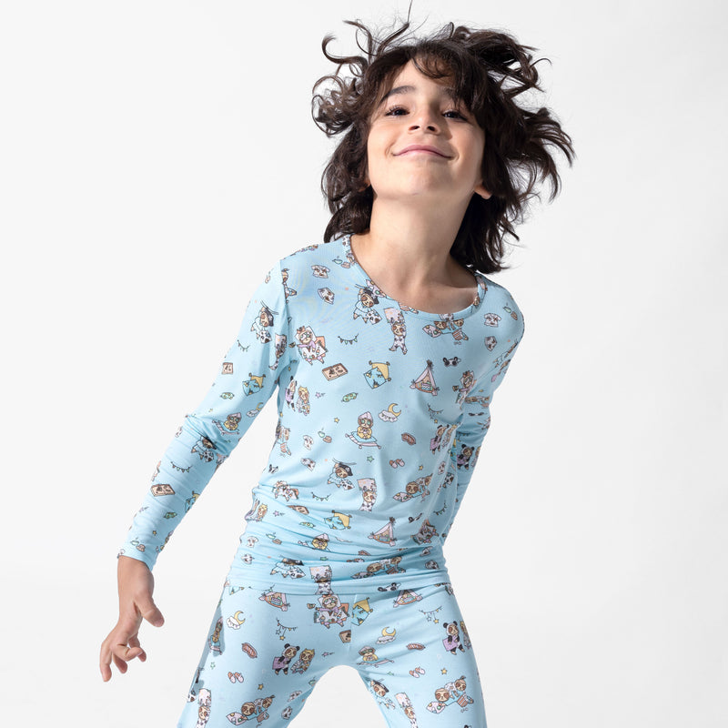 Sloth Pajama Party Bamboo Kids Pajamas