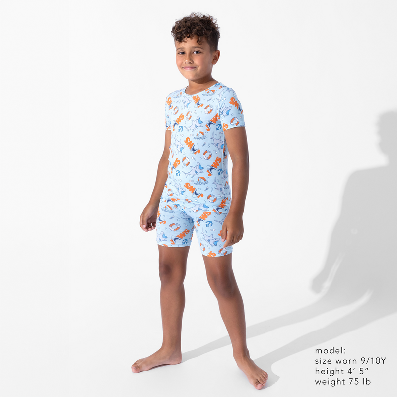 JAWS Bamboo Kids Pajama Short Set