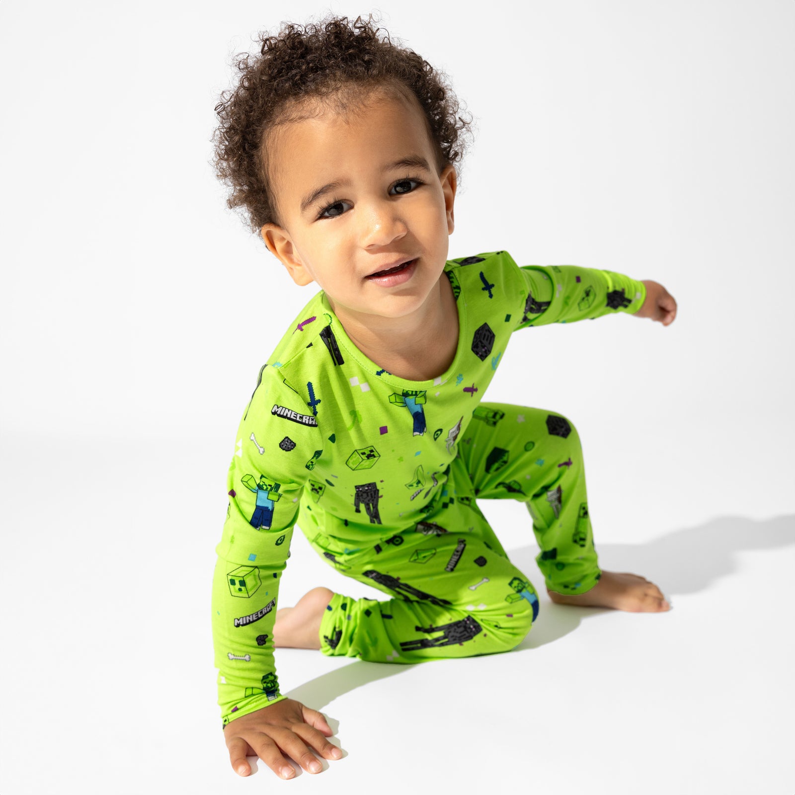 Minecraft Mob Squad Bamboo Kids Pajamas