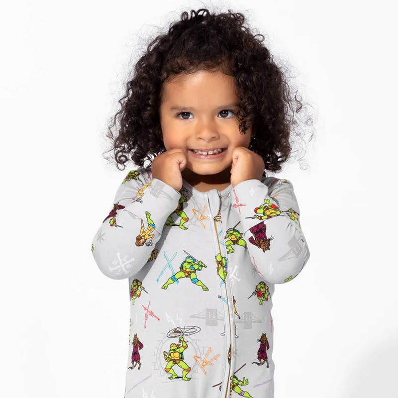 Teenage Mutant Ninja Turtles Retro Bamboo Convertible Footie