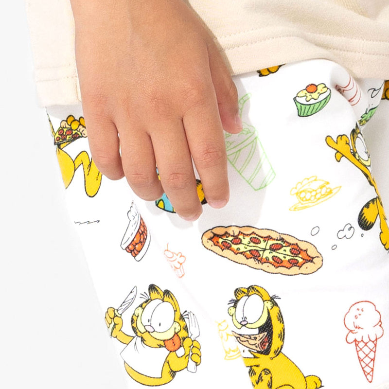 Garfield: Snack Attack Bamboo Terry Kids Daywear Shorts