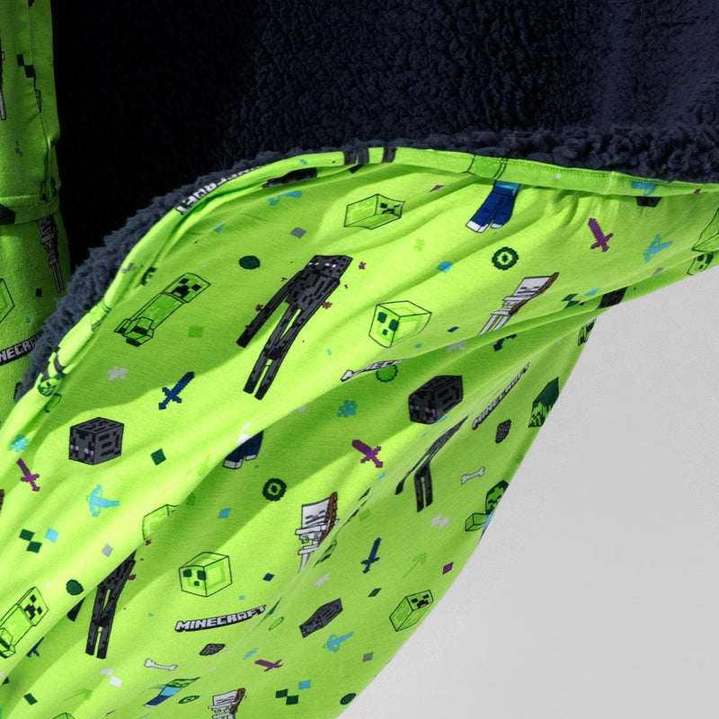 Minecraft Mob Squad Bamboo Sherpa Blanket