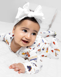 Boxing Bamboo Convertible Footie