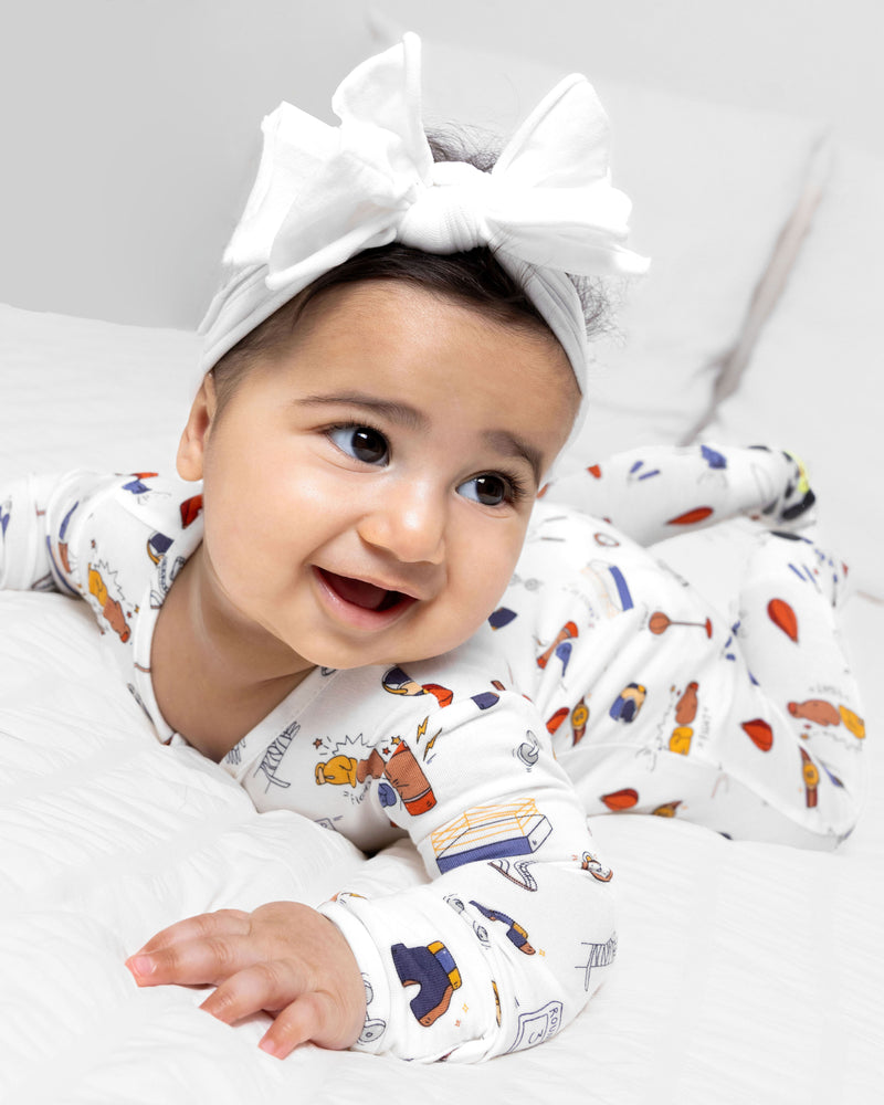 Boxing Bamboo Convertible Footie