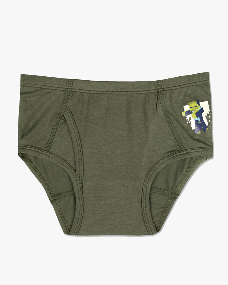 Minecraft: Chicken Jockey Bamboo Boys' Underwear 7-Pack