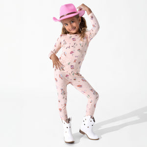Cowgirl Bamboo Kids Pajamas