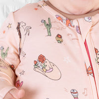 Cowgirl Bamboo Convertible Footie