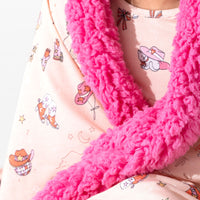 Cowgirl Bamboo Sherpa Blanket