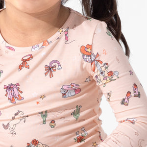 Cowgirl Bamboo Kids Pajamas
