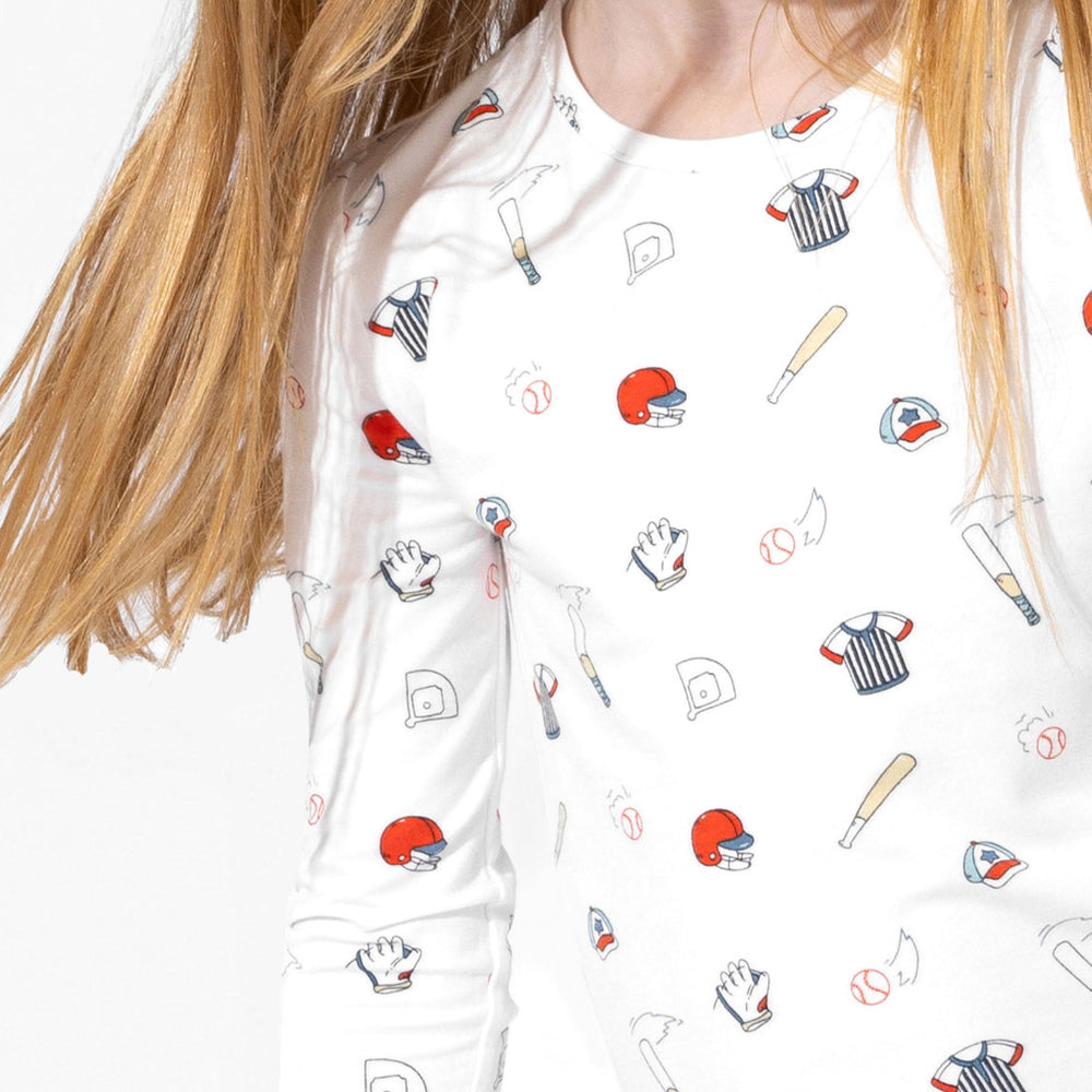 Baseball Bamboo Kids Pajamas