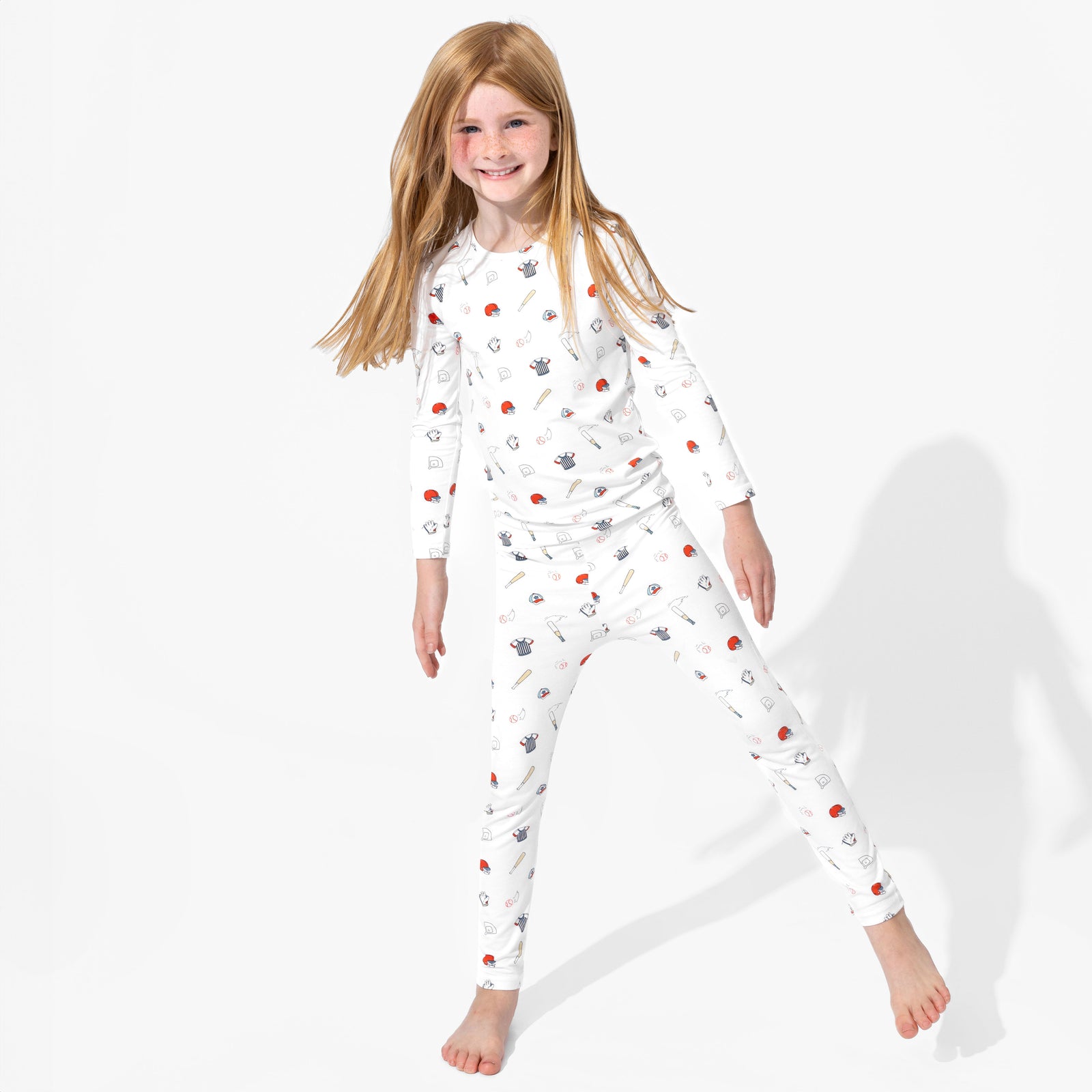 Baseball Bamboo Kids Pajamas
