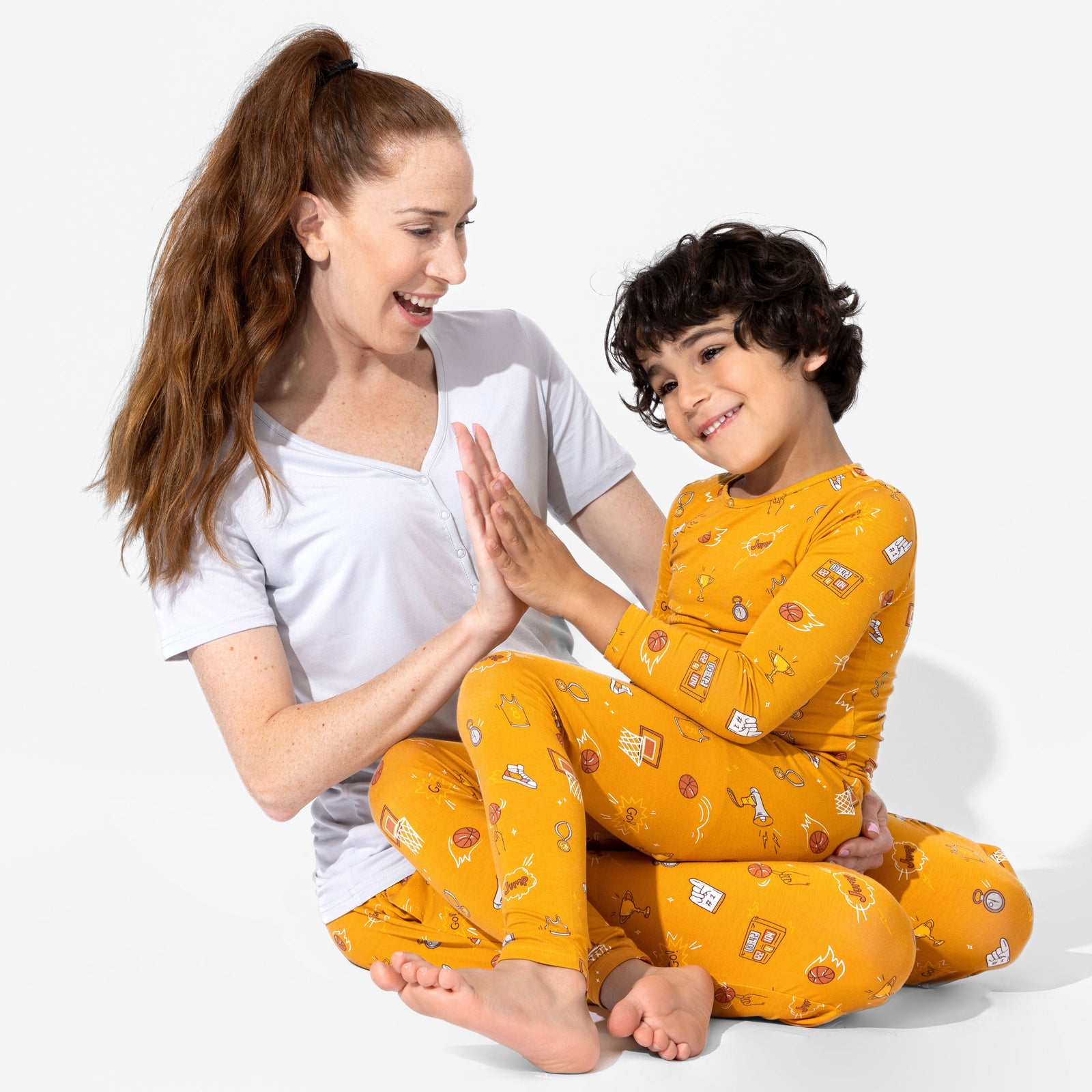 Basketball Bamboo Kids Pajamas