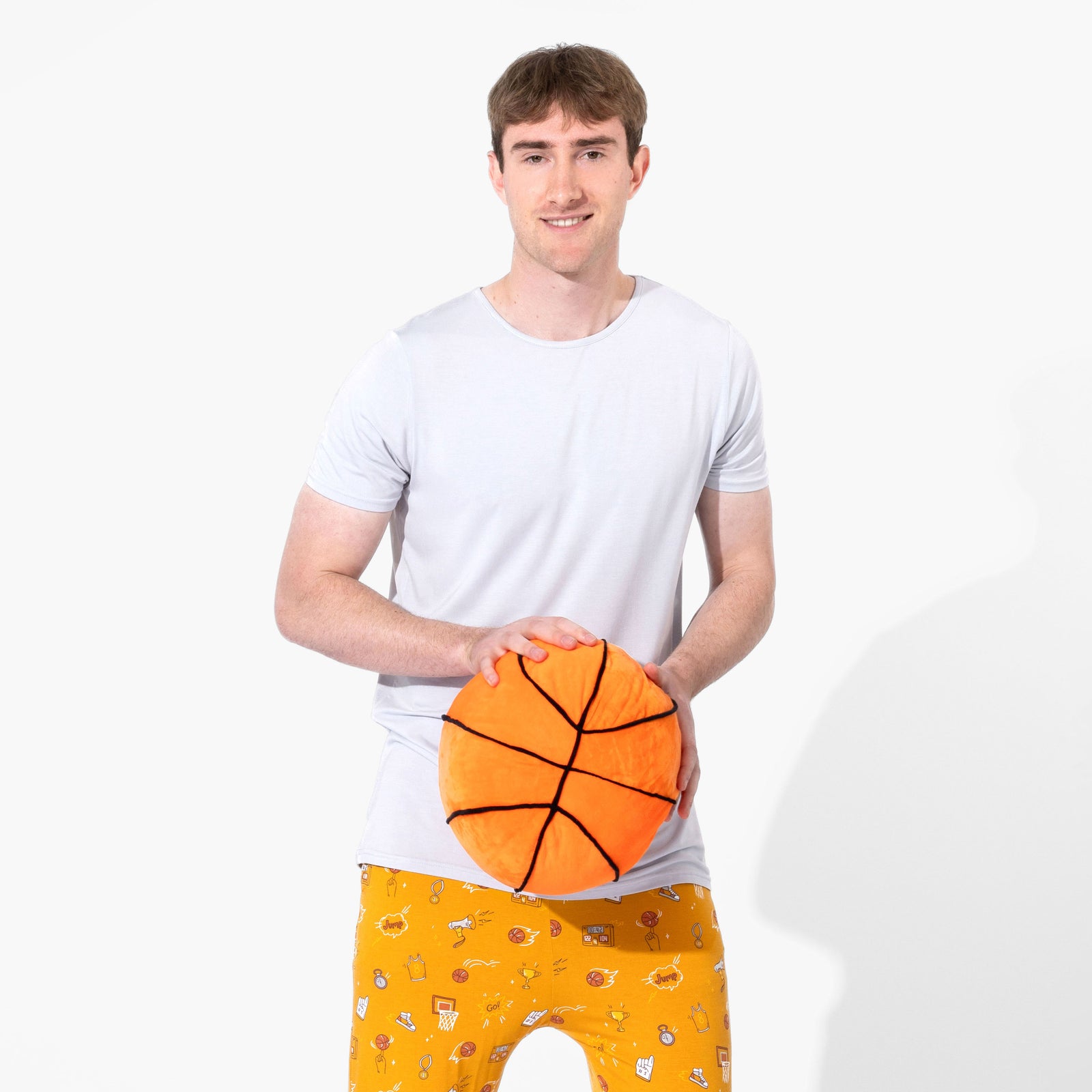 Basketball Bamboo Men's Pajama Set