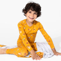 Basketball Bamboo Kids Pajamas