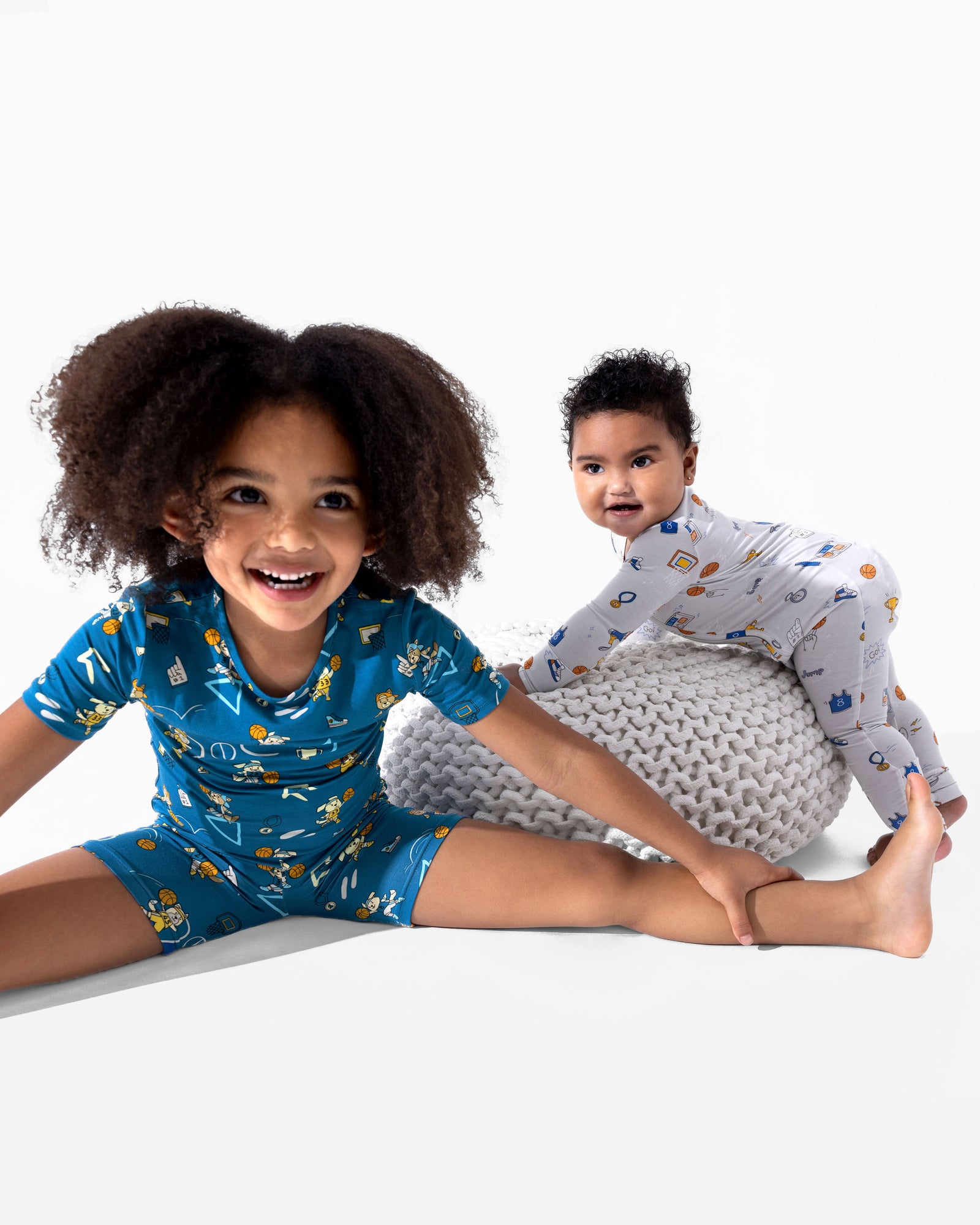 All Star Basketball Bamboo Convertible Footie