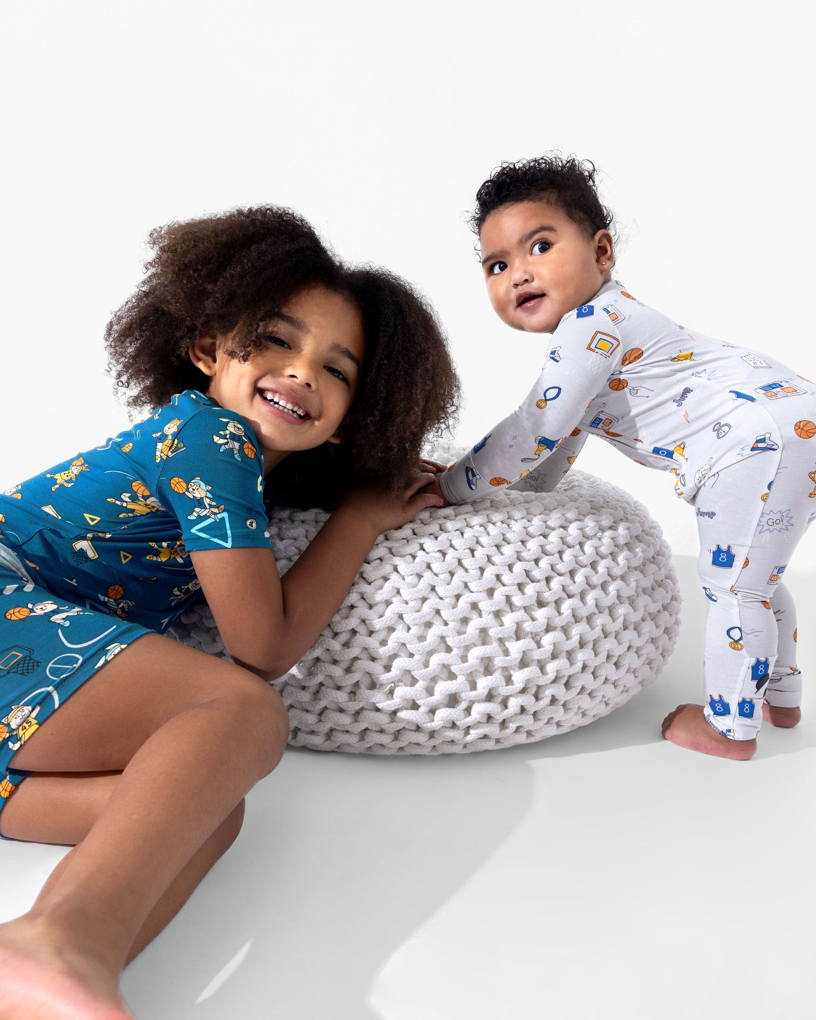 All Star Basketball Bamboo Convertible Footie