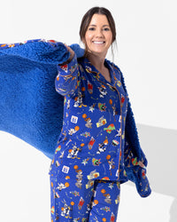 Space Jam Bamboo Sherpa Blanket